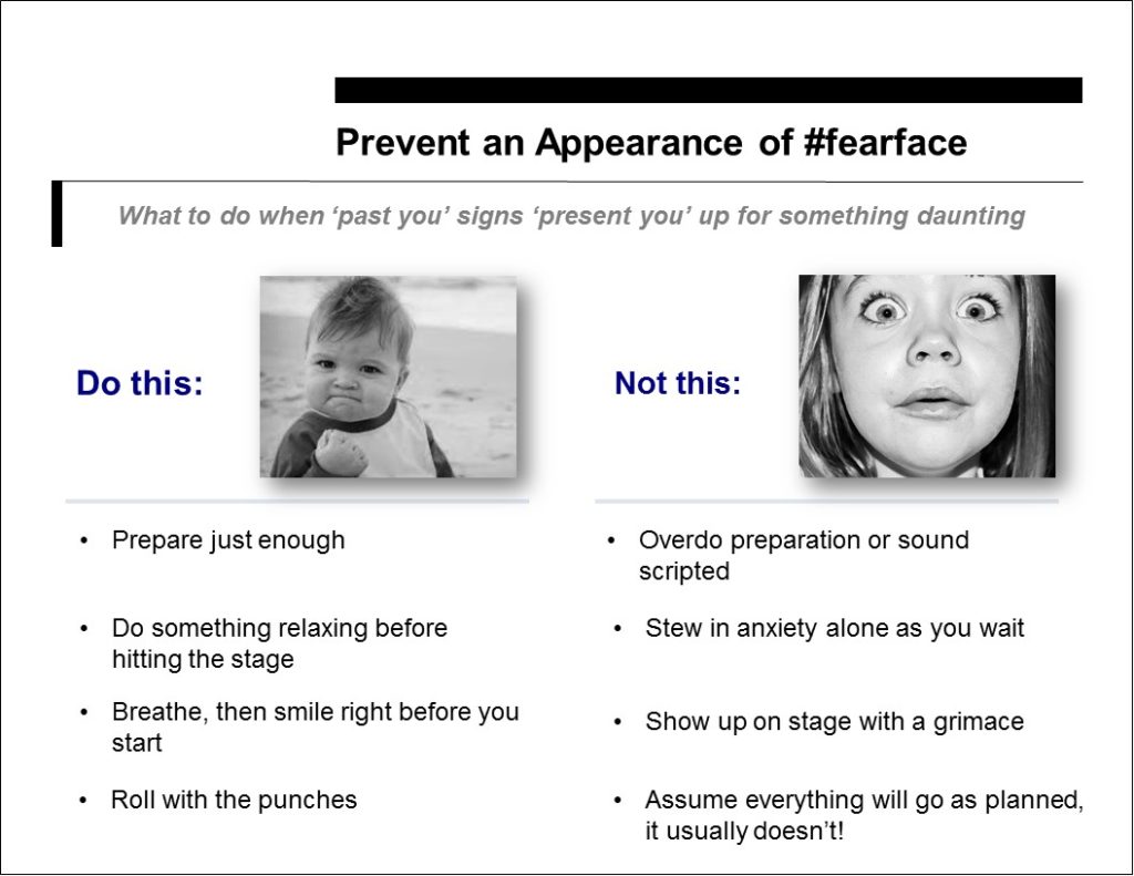 Prevent an Appearance of #fearface